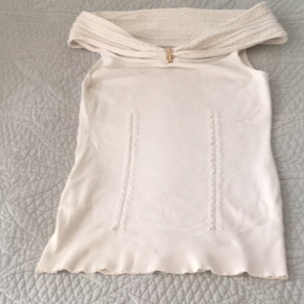 Milly cream colored top, like new